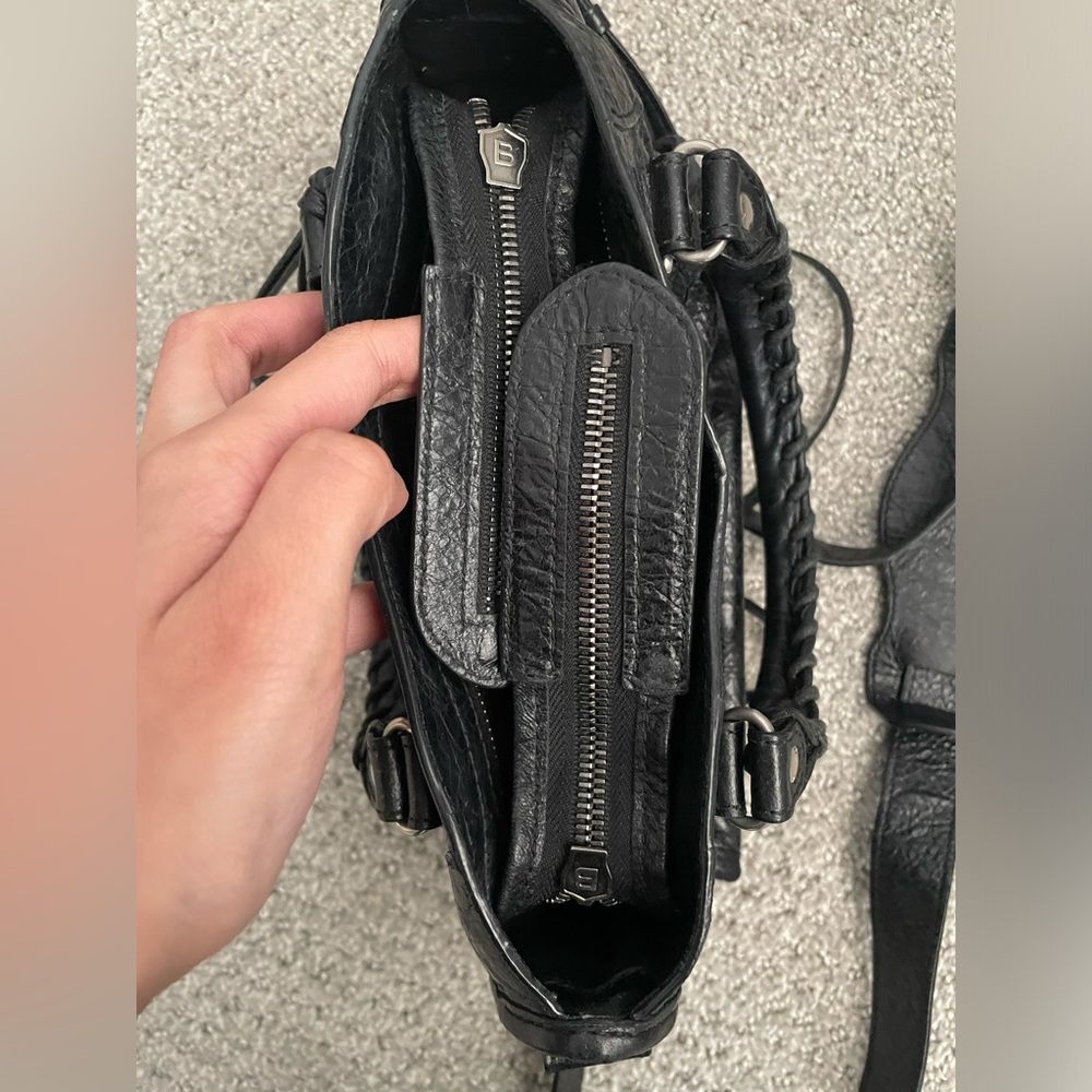 Balenciaga Black Mini Motorcycle City Bag - Picture 16 of 16
